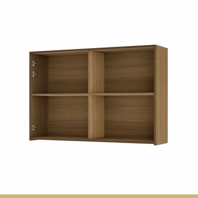 Armário Aéreo 2 Portas 120cm 100% Mdf Rainha Nature