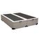 Cama Box Baú King Bipartido Sintético Sereneprime Branco 192x203x44