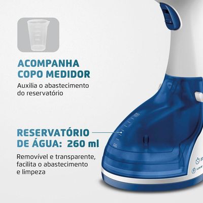Passadeira A Vapor Mondial Portátil Fast Steam Vp-09 220v