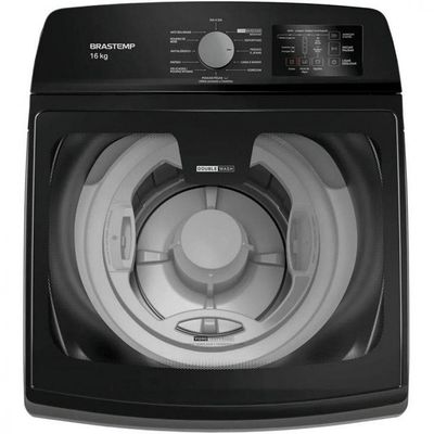 Máquina De Lavar Brastemp 16 Kg Doub Wash Titanio 127V 110V