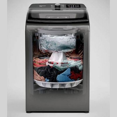 Máquina De Lavar Brastemp 16 Kg Doub Wash Titanio 127V 110V