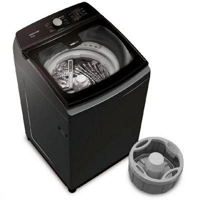 Máquina De Lavar Brastemp 16 Kg Doub Wash Titanio 127V 110V