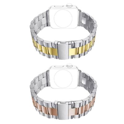 Kit 2 Pulseira Smartwatch Inox Smartband Relógio Band