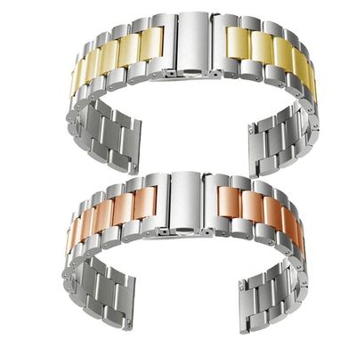 Kit 2 Pulseira Smartwatch Inox Smartband Relógio Band