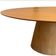 Mesa Jantar Cone Oval 180x100Cm Tampo Madeira Freijó Marrom
