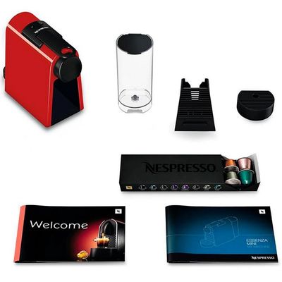 Máquina de Café Nespresso Essenza Mini D30 com Kit Boas Vindas 110V