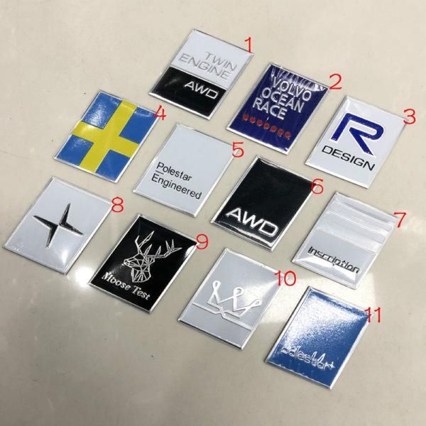 Emblema Adesivo Polestar para Carros C30 S40 S60 S80 S90 XC40 XC60 XC90 8 Emblema Adesivo Polestar para Carros C30 S40 S60 S80 S90 XC40 XC60 XC90 8