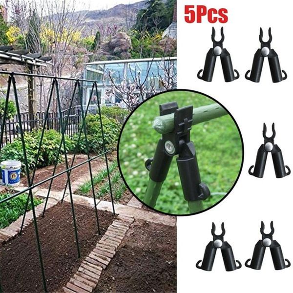 5 Peças Acessórios de Suporte para Plantas com Clips para Trepadeiras P