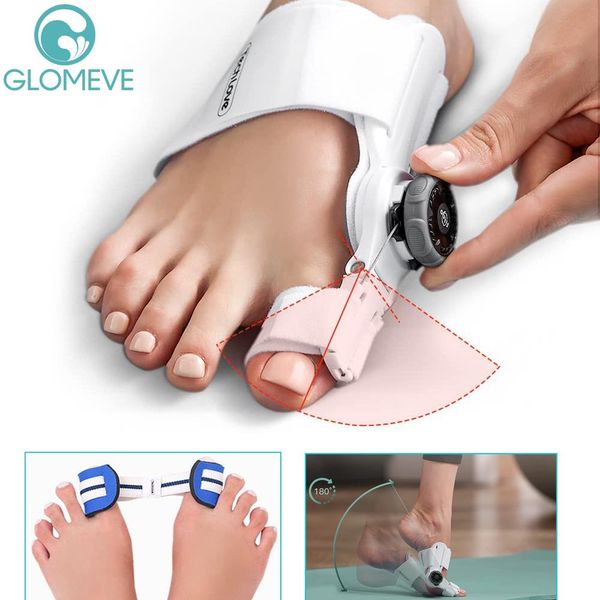 Correção de Dedo do Pé com Bunion Splint para Alívio da Dor e Correção do Hallux Valgus azul