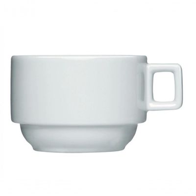 Kit 12 Xicaras Cha Sem Pires Porcelana Bar Hotel Germer