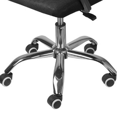 Cadeira Escritório Para Computador Viena 3324 Or Design Preta