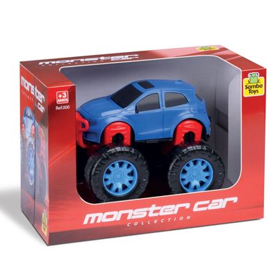 Carro Turbo Monster Collection 018 Samba Toys Sortido