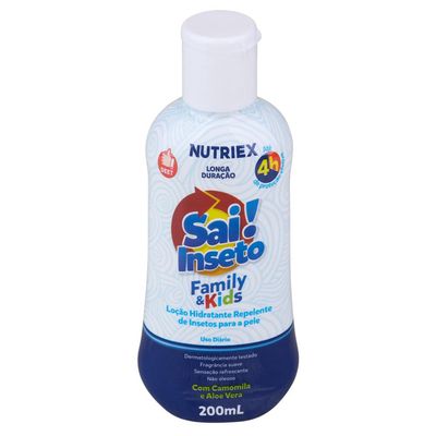 Repelente Hidratante Sai Inseto Nutriex