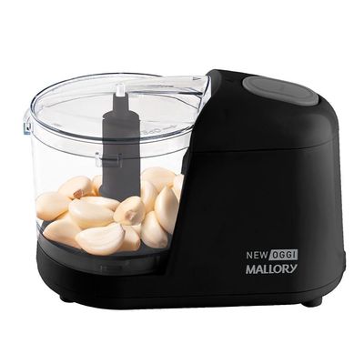 Mini Processador De Alimentos Mallory New Oggi Preto