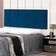 Cabeceira Painel Casal King 1,95m Roma Suede Azul Marinho Dal Poz Estofados