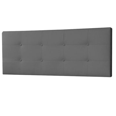 Cabeceira Painel Casal Queen 1,60m Berlim Suede Cinza Dal Poz Estofados