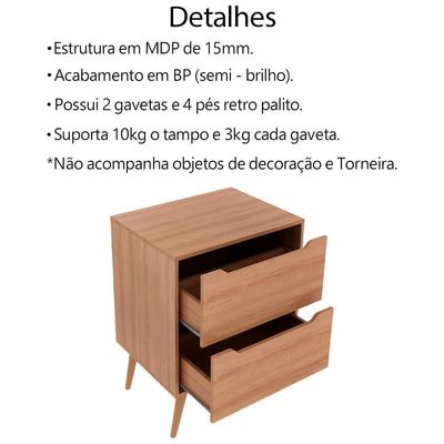 Conjunto Para Banheiro Bn3600x39x40 Amendoa Metalizado Tecno Mobili Amendoa Metalizado