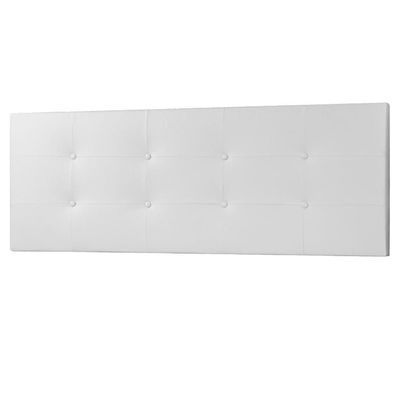 Cabeceira Painel Casal Queen 1,60m Berlim Material Sintético Branco Dal Poz Estofados