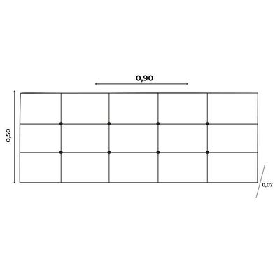 Cabeceira Painel Solteiro 0,90m Berlim Suede Marrom Dal Poz Estofados