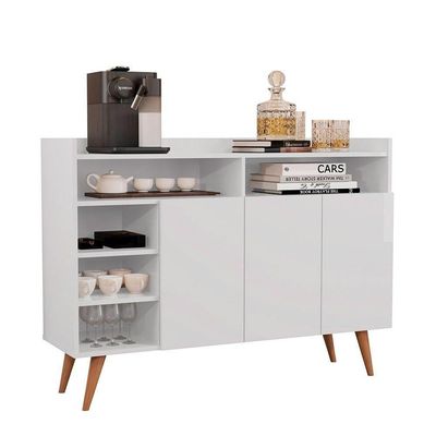 Buffet Celta 03 Portas Branco - Giga