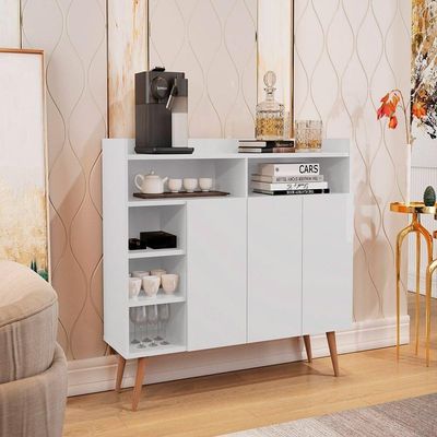 Buffet Celta 03 Portas Branco - Giga