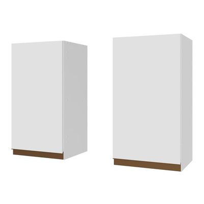 Armário Aéreo 70 Cm 2 Portas Branco Reims Madesa Branco