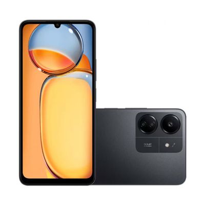 Smartphone Xiaomi Redmi 13C 256GB 8GB RAM Câmera Tripla Traseira com IA Android 13 e Processador Octa-Core Preto / Bivolt
