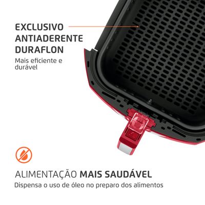 Fritadeira Sem Óleo Air Fryer 6 Litros AFN-60-RI Mondial 127V