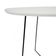 Mesa Lateral Gabi ø420x455 Preto-branco