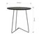 Mesa Lateral Gabi ø420x455 Preto