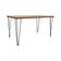 Mesa De Jantar Spectro Retangular 1350x800x750 - Preto Amêndoa