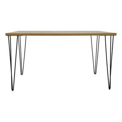Mesa De Jantar Spectro Retangular 1350x800x750 - Preto Natural