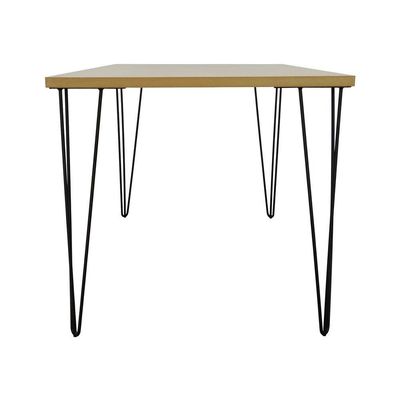 Mesa De Jantar Spectro Retangular 1350x800x750 - Preto Natural