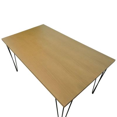 Mesa De Jantar Spectro Retangular 1350x800x750 - Preto Natural