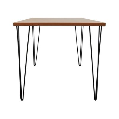 Mesa De Jantar Spectro Retangular 1350x800x750 - Preto Amêndoa