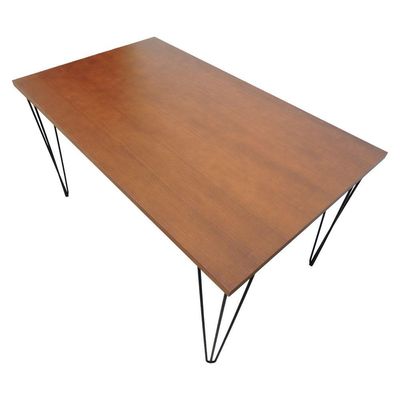 Mesa De Jantar Spectro Retangular 1350x800x750 - Preto Amêndoa