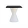 Mesa De Jantar Apollo Tampo Retangular 136x80cm Branco-preto