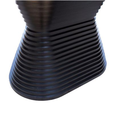 Mesa De Jantar Apollo Tampo Retangular 136x80cm Preto-branco