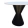 Mesa De Jantar Apollo Tampo Redondo ø100 Preto-branco