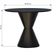 Mesa De Jantar Apollo Tampo Redondo 120 Preto