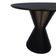 Mesa De Jantar Apollo Tampo Redondo 120 Preto