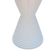 Mesa De Jantar Apollo Tampo Redondo 120 Branco-preto