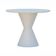 Mesa De Jantar Apollo Tampo Redondo 120 Branco