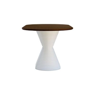 Mesa De Jantar Apollo Tampo Oblongo 180x90cm Branco-amêndoa