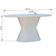 Mesa De Jantar Apollo Tampo Oval 160x90cm Branco