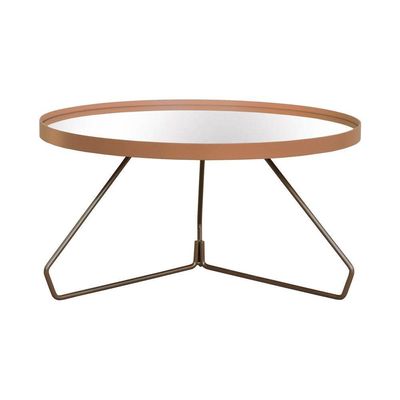 Mesa De Centro Willow 60cm - Preto Rosê