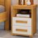 Mesa De Cabeceira 2 Gavetas Tóquio 100% Mdf - Casa Chick Cinamomo/off White
