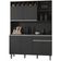 Kit De Cozinha Aline 6 Portas E 1 Gaveta Cinza