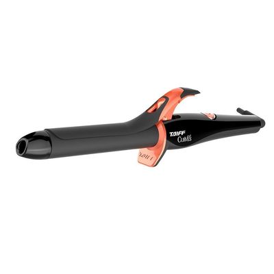 Modelador De Cachos Taiff Curves 25mm Bivolt Preto E Cobre Bivolt