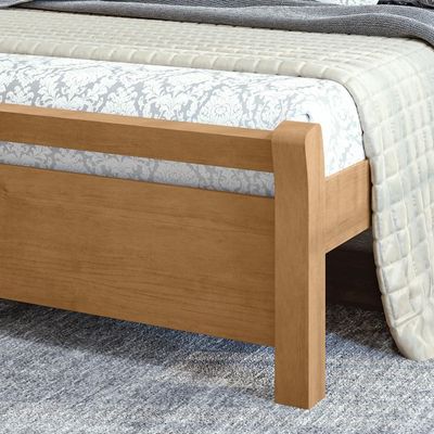 Cama De Casal Madeira Amêndoa Reali Lopas Amêndoa